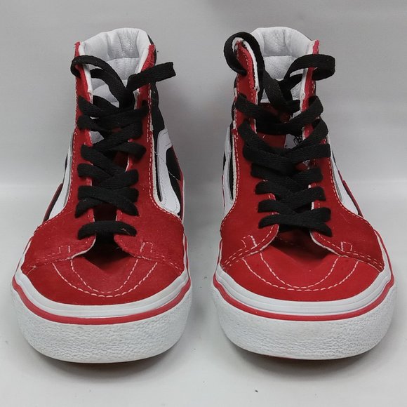 VANS Sk8-Hi Bolt Skate Lightning Bolt 721454 Canvas High Top Size 5.5 - Picture 3 of 13